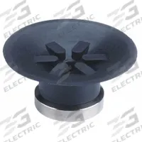 SMC Vacuum Pad: Flat with Ribs, w/o Adapter, 25 mm Pad Dia, NBR, Black, 50A, 14 mm Pad Ht (MPN ZP25CN). Key specifications — attr1019101: ZP25CN; attr1019103: SMC; attr1019107: 50A.