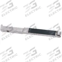 DYNABRADE Contact Arm: 1/2 in Belt Wd, 24 in Belt Lg, Dynafile Series, 7/16 in Wheel Dia, Crowned (MPN 11217). Key specifications — attr1320326: 14000; attr1320321: Crowned; attr1320325: 11217; attr1320329: DYNABRADE; attr1320328: Yes.