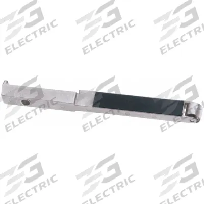 DYNABRADE Contact Arm: 1/2 in Belt Wd, 24 in Belt Lg, Dynafile Series, 7/16 in Wheel Dia - Belt Sander Contact Arms