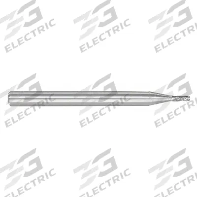 APPROVED VENDOR Corner Chamfer End Mill: Carbide, 4 Flute, 3/64" Mill Dia, 5/64" LOC - Reduced-Neck Fast-Cutting Carbide Corner-Chamfer End Mills