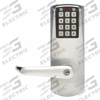 E-PLEX Electronic Keyless Lock: 2 1/4 in Door Thick - Max - Electronic Keyless Access Deadbolts