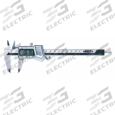 INSIZE 4-Way Digital Caliper: 0 in to 6 in /0 mm to 150 mm, Inch/Metric - Digital Calipers without SPC Output for General Use