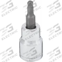 WESTWARD Socket Bit: 3/8 in Drive Size, Hex Tip, 3 mm Tip Size, 1 13/16 in Overall Lg, Fixed Insert (MPN 54TM58). Key specifications — attr1204765: Fixed Insert; attr1204767: WESTWARD.