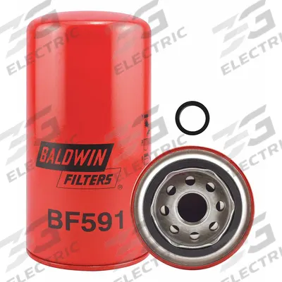 BALDWIN FILTERS Fuel Filter: Spin-On, 3 11/16 in Outside Dia, 15/16"-16 Thread Size - Spin-On Fuel Filters