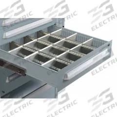 LYON Divider: 1 7/8 in Overall Ht, 0 Slots, 6 1/4 in Overall Lg, NF24045D8-25. Key specifications — Product Type: Drawer Bin Divider; Brand: LYON; Manufacturer Part Number: NF24045D8-25.