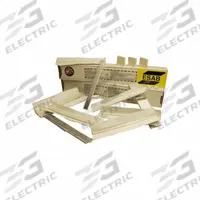 ESAB Ceramic Weld Backing: Round, 3/8 in Dia. x 1 in, 36 ft Lg Per Box, Acrylic (MPN 693000127). Key specifications — Adhesive Material: Acrylic; Brand: ESAB.