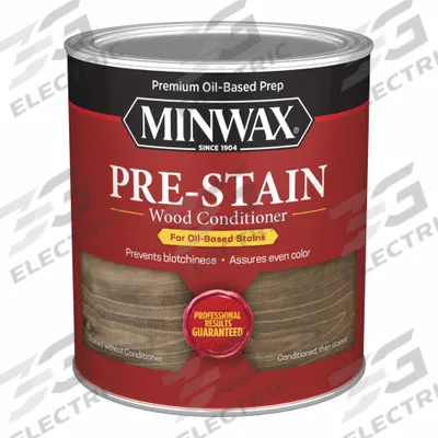 MINWAX Pre-Stain: Pre-Stain Conditioner, Interior, Oil, 32 fl oz Container Size - Pre-Stain Wood Conditioners