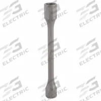 AMERICAN FORGE & FOUNDRY Wheel Torque Sockets: 1/2 in Size Air Impact Tools, Chrome Molybdenum/Steel (MPN 40213). Key specifications — For Use With: 1/2 in Size Air Impact Tools; Socket Type: Torque Limiting Socket; Size: 19 mm; Color: Dark Gray; Material: Steel; Brand: AMERICAN FORGE & FOUNDRY.