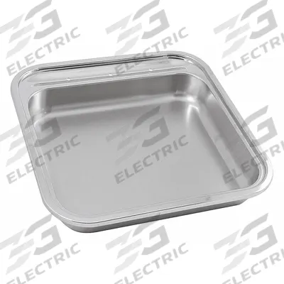 SPRING USA Food Pan: Full Size, Rectangular, 1.8 ga Gauge, 6 qt Capacity - Steam Table Pans
