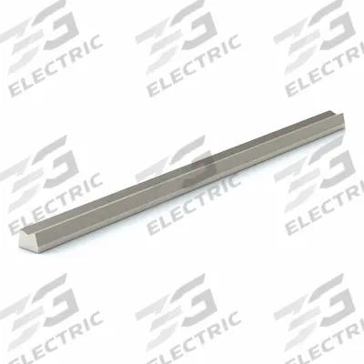 PBC LINEAR Linear Shaft Support Rail: 25 mm Shaft Dia, 1,200 mm Lg, Unfinished - Low Profile Linear Shaft Support Rails
