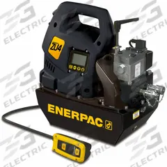 ENERPAC Hydraulic Electric Pump: 10,000 psi Max. Op Pressure, 60 cu in/min Max. Flow Rate, 115V AC (MPN ZU4204TB-Q). Key specifications — attr941810: ZU4204TB-Q; attr941817: 4-Way.