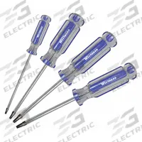 WESTWARD Magnetized Tip Screwdriver Set: 1-10 Pieces, 4 Pieces, Square Tip, #0/#1/#2/#3 Tip Size (MPN 401K86). Key specifications — attr1205274: WESTWARD; attr1205269: #0.