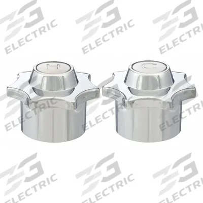 APPROVED VENDOR Shower/Bath Faucet Handles: Compatible Product Type 29FJ40 29FJ41, 2 Handles - Replacement Handles for Bathtubs & Showers