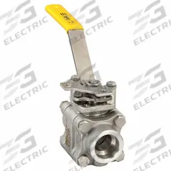 APOLLO Manual Two-Way Ball Valve: 1 in, Stainless Steel, Straight, Butt Weld x Butt Weld (MPN 86B20524). Key specifications — Brand: APOLLO; Handle: Locking Lever.