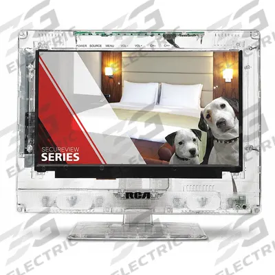 RCA Commercial HDTV: 13 in Diagonal Screen Size, 60 Hz Screen Refresh Rate - Correctional Facility HD Televisions