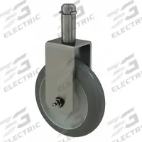 METRO Replacement Caster: For 5MPRXGSA-21, Unfinished, Silver/Gray, 5 in H x 1 1/2 in W x 5 in D. Key specifications — Color: Silver; Gray; Finish: Unfinished; For Use With Mfr. Model Number: 5MPRXGSA-21; Manufacturer Part Number: 5MPRXGSA-21; Brand: METRO.