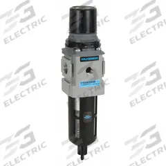WILKERSON Filter-Regulator: B18 Series, 1/4 in NPT, 148 cfm, 5 micron, 0 psi to 125 psi, Aluminum (MPN B18-02-FK00B). Key specifications — attr109419: WILKERSON; attr109429: Aluminum; attr109463: No; attr109467: Nitrile; attr109468: B18.