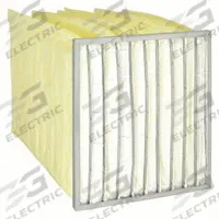 GRAINGER Pocket Air Filter: 24 in x 24 in x 30 in, MERV 15, Yellow, Synthetic, 10 Pockets (MPN 911TC7). Key specifications — Display Sell UOM: EA; Brand: GRAINGER; Media Material: Synthetic; Performance Rating: MERV 15.