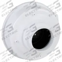 In-Line Duct Fan: 180 cfm Max., 4 in Duct, 80 W, 120V AC, 1 Ph, IP44, Plastic (MPN 56200). Key specifications — Includes: Mounting Bracket; Brand: FANTECH; Speed Controllable: Yes; High-Efficiency Motor: No; Nameplate Voltage: 120V AC; Number of Speeds: 1; Airflow @ 0.000 in SP - Range: 0 to 249 cfm; High-Efficiency Motor_Broad: Standard-Efficiency Motor.