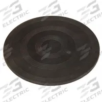 APPROVED VENDOR Benchtop Turntable: 1,000 lb Load Capacity, 18 in Outside Dia, 7/8 in Overall Ht (MPN 26W567). Key specifications — Material: Rubber; Brand: APPROVED VENDOR.