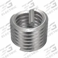 APPROVED VENDOR Helical Insert: Tanged Tang Style, Free-Running, 3/4"-10 Thread Size, Plain, 5 PK (MPN 3532-3/4X1.0D). Key specifications — attr798694: 18-8; attr798710: Right Hand; attr798707: 3/4"-10; attr798676: Metal; attr798705: Inch; attr798675: APPROVED VENDOR; attr798708: 200,000 psi; attr798713: Coarse.