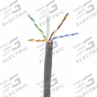 EATON TRIPP LITE Bulk Ethernet Cable: 1,000 ft Cable Lg, 23 AWG, Plenum, Gray, PVC, N224-01K-GY-LP5. Key specifications — Conductor Gauge: 23 AWG; Jacket Material: PVC; Brand: EATON TRIPP LITE.