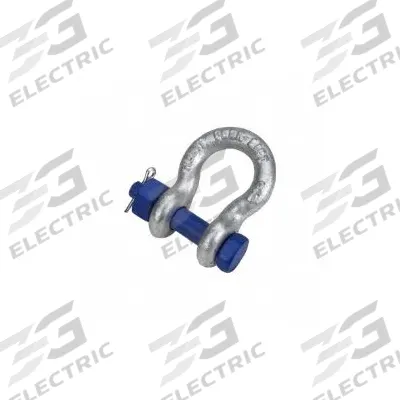 APPROVED VENDOR Anchor Shackle: Anchor Shackle, 34,000 lb Working Load Limit, Alloy Steel - High-Strength Anchor Shackles for Lifting