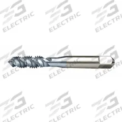 CLEVELAND Spiral Flute Tap: M6x1 Metric, D5 / 6H, 3 Flute, Plug Chamfer (MPN C58908)