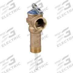 APOLLO Temperature and Pressure Relief Valve: Section IV ASME Section, MNPT x FNPT, Bronze (MPN 18C402X39). Key specifications — Brand: APOLLO; Body Material: Bronze.