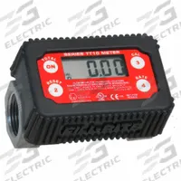FILL-RITE Flowmeter: In-Line Digital Turbine Meter, Turbine, 1 in BSPP, 1 in Connection Size, BSPP (MPN TT10ABC). Key specifications — Product Type: In-Line Digital Turbine Meter; Rotor Material: Acetal; Accuracy %: +/-1%; Brand: FILL-RITE; Unit Of Measure: Liters; Display Type: Digital; Termination: Not Listed.