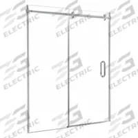 FOREMOST Shower Door: 56 in Min. Door Wd, 60 in Max. Door Wd, 76 in Overall Ht, Clear Tempered Glass (MPN MRRL6076-CL-SV). Key specifications — Brand: FOREMOST.