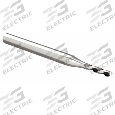WIDIA HANITA Corner Radius End Mill: Carbide, 2 Flute, 20 mm Mill Dia, 40 mm LOC - Fast-Cutting Carbide Corner-Radius End Mills for Aluminum