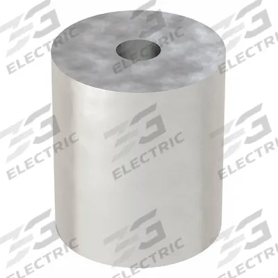 APPROVED VENDOR Spacer: 3/8 in Screw Size, 3/4 in Overall Lg, Round, Aluminum, Plain - Aluminum Spacers