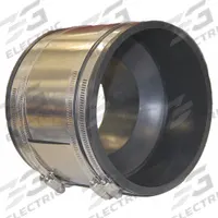 APPROVED VENDOR Flexible Pipe Straight: PVC, For 6 in Pipe, Clay/Iron/PVC, 6 in Overall Lg (MPN DX1002-66SR). Key specifications — attr1286800: Below Ground; attr1281541: Iron; attr1253455: APPROVED VENDOR; attr1253479: Stainless Steel; attr1253489: Stainless Steel; attr1253488: PVC.