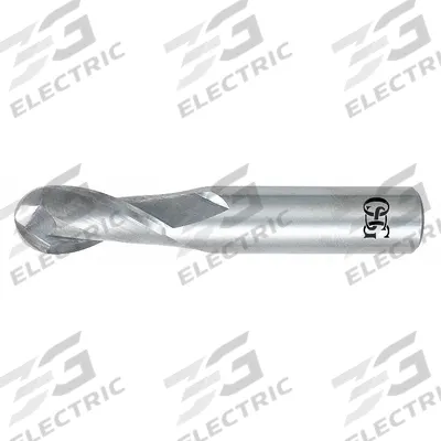 OSG Ball End Mill: Carbide, 2 Flute, 1.5 mm Mill Dia, 5 mm LOC, 39 mm OAL (MPN 402-0591-BN) - General Purpose Carbide Ball End Mills