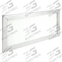 GRAINGER Minipleat Air Filter: 12 in x 24 in x 4 in, Fiberglass, Metal, Single Header, MERV 13 (MPN 2GFJ7). Key specifications — Brand: GRAINGER; Frame or Header Material: Metal; Media Material: Fiberglass.