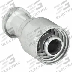 AEROQUIP Hydraulic Flange Fitting: 1 1/4 in Hydraulic Hose I.D., 2 in Hydraulic Flange Size (MPN 4S20FL20). Key specifications — attr95970: Straight; attr95968: Carbon Steel; attr98911: AEROQUIP.