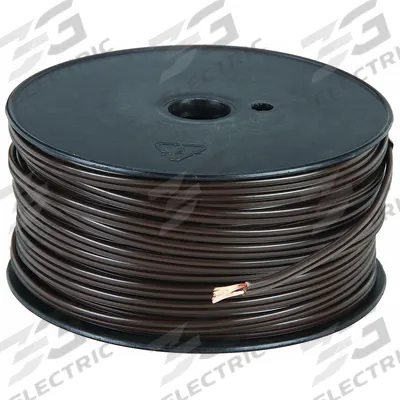 APPROVED VENDOR Lamp Cord: SPT-2, 16 AWG Conductor Size, 2 Conductors, Brown, 250 ft Lg - Lamp Cords