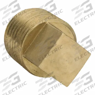 PARKER Plug: Plug, 1/8 in, NPT Threaded, 1,000 psi, 19/32 in Lg - Threaded High-Pressure Pipe Fittings