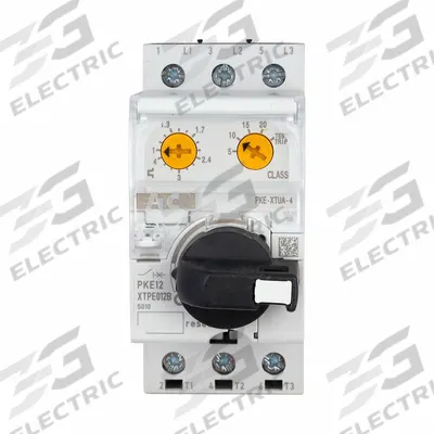 EATON Manual Motor Protector: Non-Reversing, 3 Poles, 4 A, Electronic Protection - Non-Reversing Starters with Electronic Overloads