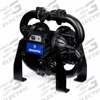 GRACO Electric Diaphragm Pump: Aluminum Body, 2 in Fluid Connection Size, BSP Connection (MPN TE120-1115). Key specifications — Nameplate Voltage: 380-480V AC; Brand: GRACO; Seat Material: 303 SS.