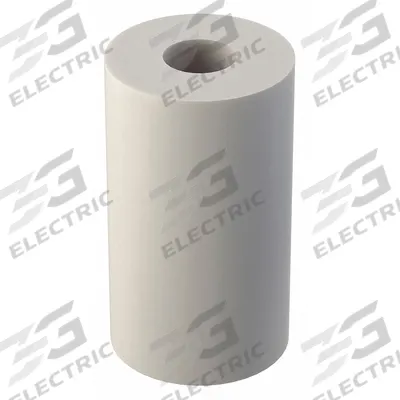 APPROVED VENDOR Spacer: #10 Screw Size, 7/8 in Overall Lg, Round, Nylon, Plain, Nylon - Plastic Spacers
