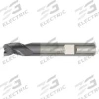 WIDIA HANITA Corner Radius End Mill: Carbide, TiAlN Coated, 3 Flute, 10 mm Mill Dia, 11 mm LOC (MPN DC0310004LW)