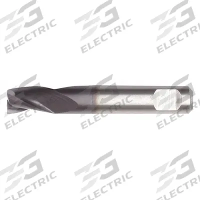 WIDIA HANITA Square End Mill: Carbide, TiAlN Coated, 3 Flute, 2 mm Mill Dia, 4 mm LOC - General Purpose Carbide Square End Mills