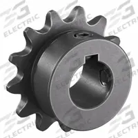 TSUBAKI Single Strand Sprocket: 35, For 3/8 in Chain Pitch, 5/8 in Bore Dia, 13 Teeth, Steel (MPN 35B13F-5/8). Key specifications — Brand: TSUBAKI.
