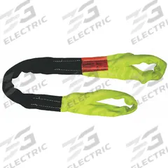 LIFT-ALL Roundsling: Type 3, Polyester, Polyester Sleeve w/ Nylon Cover, 8 ft Sling Lg (MPN EE90X8). Key specifications — Brand: LIFT-ALL.