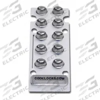 CODELOCKS Keymat: Compatible with Mfr Model #: CL4000 (MPN KM-4000). Key specifications — Product Type: Keymat; Manufacturer Part Number: KM-4000.