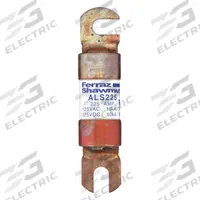 MERSEN Forklift Limiter Fuse: ALS Series, Bolt-On, Gen Purpose, 225 A, 125 V DC, Non-Indicating (MPN ALS225). Key specifications — Brand: MERSEN; Series: ALS.