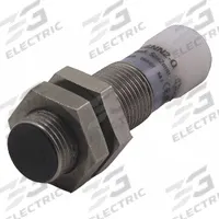 EATON Inductive Cylindrical Proximity Sensor: Built-in Connector, Shielded, 3 Wires, 4 - Pin Micro (MPN E57PS-12SNN2-Q). Key specifications — Brand: EATON; AC Supply Voltage Rating: Not Rated; DC Supply Voltage Rating: 10-48V DC.