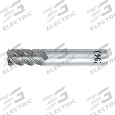 OSG Square End Mill: Carbide, TiAlN Coated, 5 Flute, 3/16" Mill Dia, 5/16" LOC - General Purpose Carbide Square End Mills